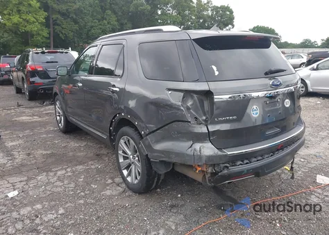 2018 Ford Explorer Limited z USA, uszkodzony, nr VIN 1FM5K7F87JGA27528